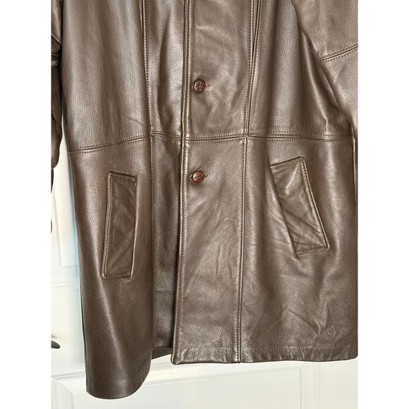 Vintage Men's Deerskin Leather Jacket - Picture 2 of 4